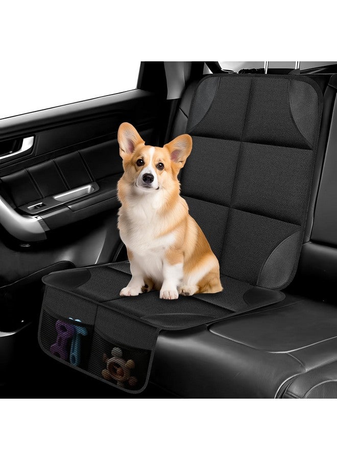 PandaEar حماية مقعد السيارة PandaEar 2 عبوة للأطفال، غطاء مقعد السيارة المقاوم للماء مع إدخال غير قابل للانزلاق، حصيرة مقعد السيارة من قماش 600D مع أكبر حشوة و جيوب شبكية - Image 5
