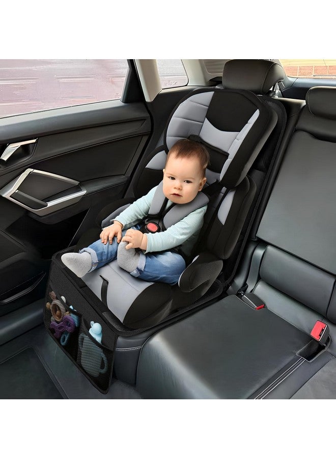 PandaEar حماية مقعد السيارة PandaEar 2 عبوة للأطفال، غطاء مقعد السيارة المقاوم للماء مع إدخال غير قابل للانزلاق، حصيرة مقعد السيارة من قماش 600D مع أكبر حشوة و جيوب شبكية - Image 3