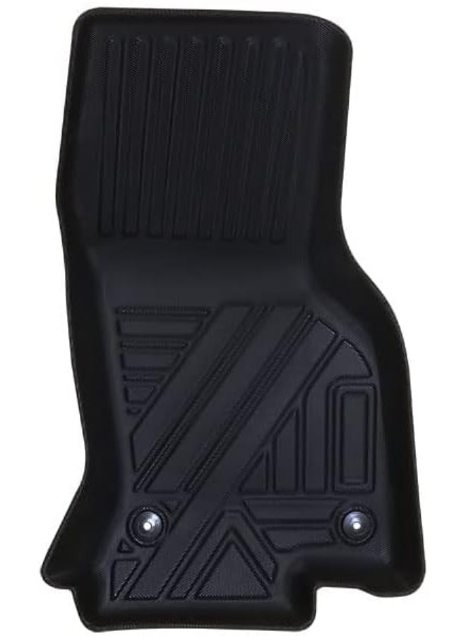 سجاد أرضية 9D لسيارة Skoda 2016–2020 – طقم 3 قطع، تغطية كاملة، مقاوم للماء والأتربة - Image 2