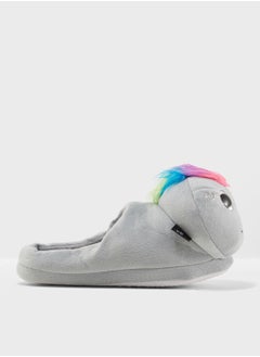 Funky Fish Open-back faux fur Bedroom Slipper  - Image 2