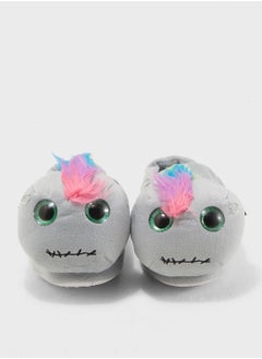 Funky Fish Open-back faux fur Bedroom Slipper  - Image 4