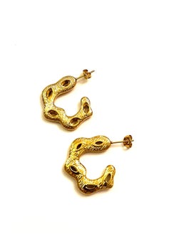 Trio Earrings Vintage Hoops  - Image 3