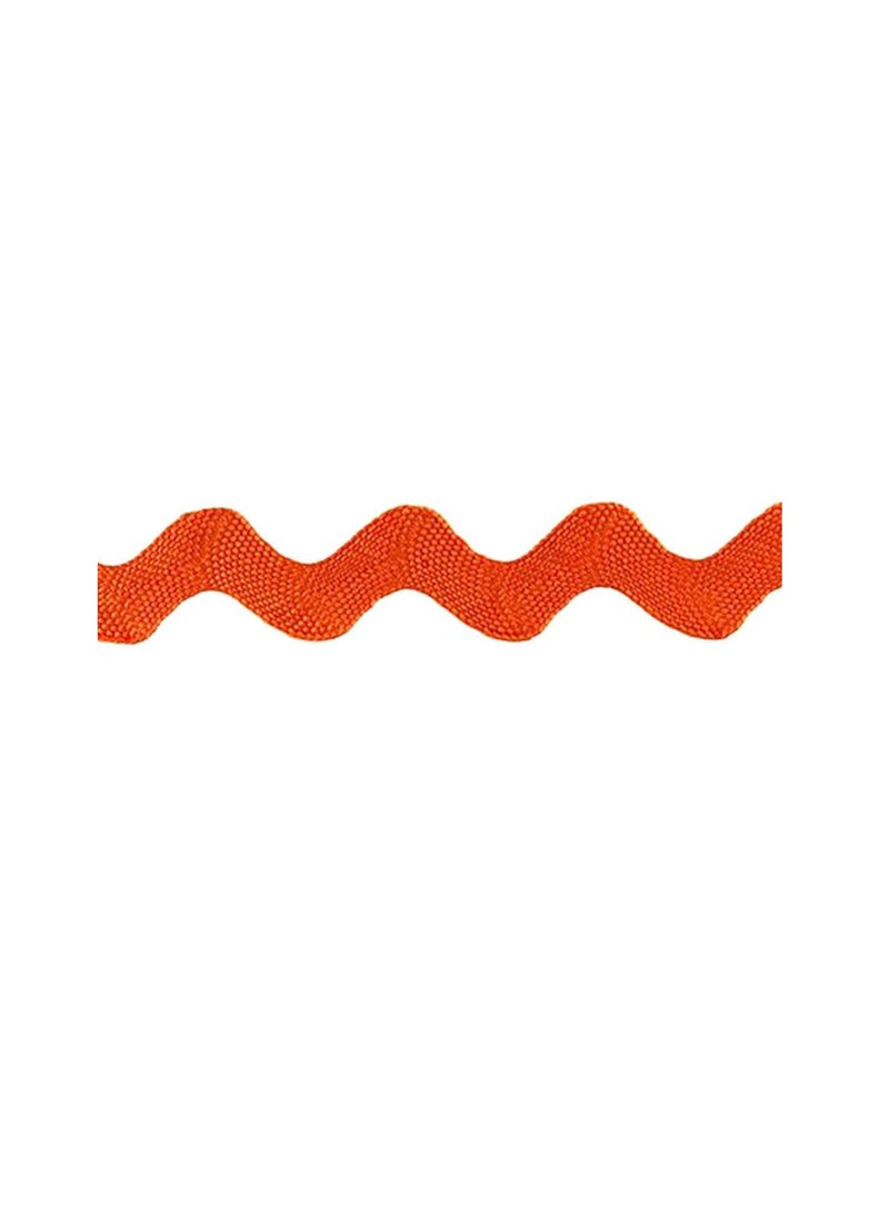 Jumbo Rick Rack Trim 1-1/2in Orange - Image 1