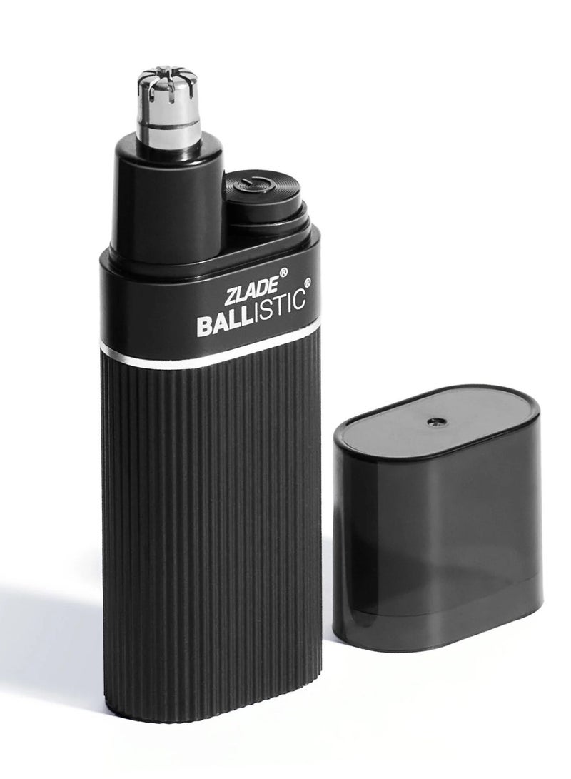 زلاد ماكينة حلاقة شعر الأنف والأذن Zlade Ballistic - ماكينة حلاقة مقاومة للماء تعمل ببطارية AAA - Image 1