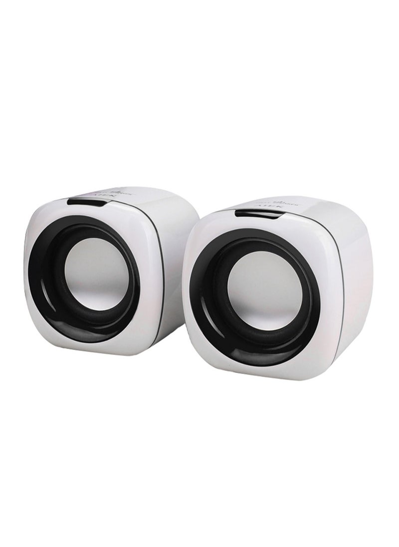 BONKS - Computer Speakers, 6W PC Powered Speakers USB Speaker Monitor Speakers for Desktop Computer/PC/Laptop Gaming Speaker - Image 1