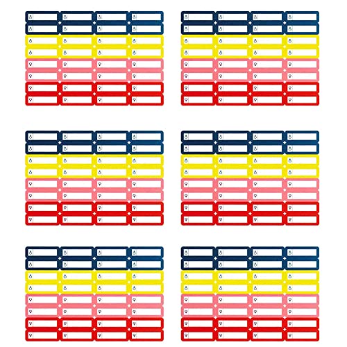 Azatemgo Lot of 192 Labels self-Adhesive for pens Name Labels - Image 1