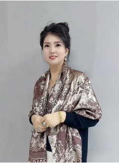 Branded Female Shawls Wraps Thick Soft Tassels Scarves Stole