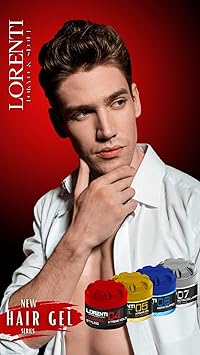 LORENTI شمع تصفيف الشعر لورينتي بروفيتامين ب5 مجموعة الرجال ثبات قوي شمع العنكبوت 150 مل - Image 4