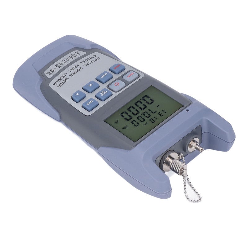 Optical Power Meter 2.5MM Universal Interface 650NM Red Lighting Fiber Optic Tester - Stable Light Source High Accuracy Power Meter for Fiber Optic Cable Testing Network Maintenance - Image 4