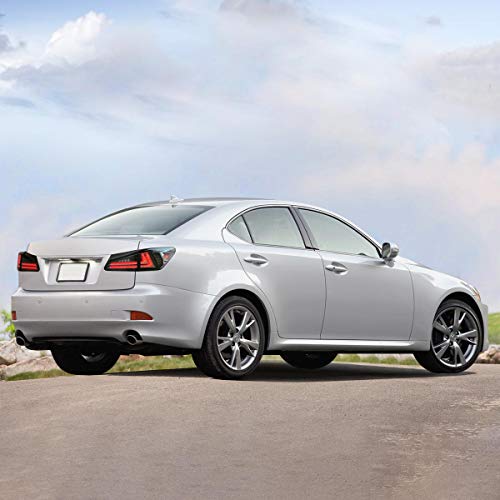 VLAND Led Tail lights Compatible with Base Sedan Lexus IS250 IS350 IS22d 2006-2013 ISF 4-Door 2008-2015(Not for IS250C/ IS350C) Smoke/Tinted - Image 5