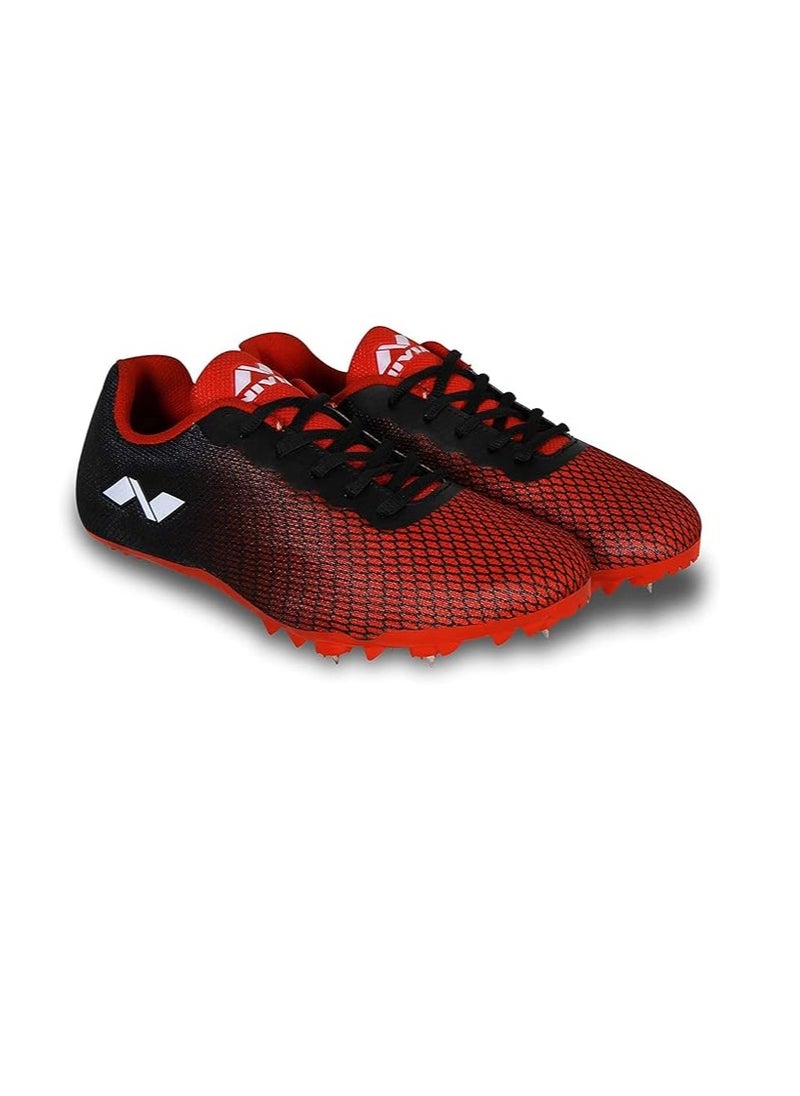 Nivia - Spikes Strider 2.0 Running Shoes | For Running, Jogging, Training, Gym | Breathable Mesh | Comfortable | Cushion | Light Weight | 6 UK / 7 US / 40 EU - Image 1