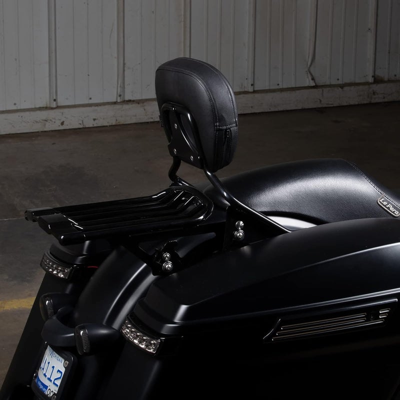 HOGWORKZ® Detachable Shorty Sissy Bar Backrest for Harley Davidson (2009-2022) - Image 2