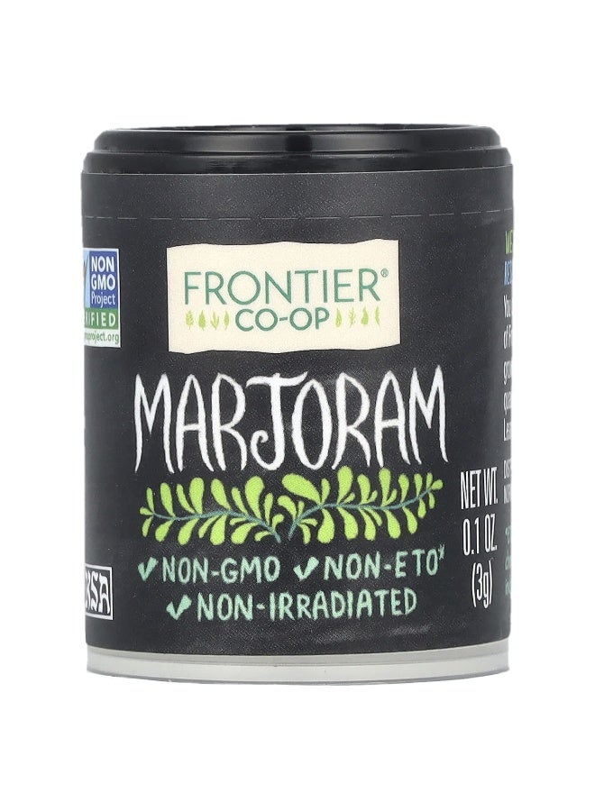Frontier Co-op, Marjoram, 0.1 oz (3 g)