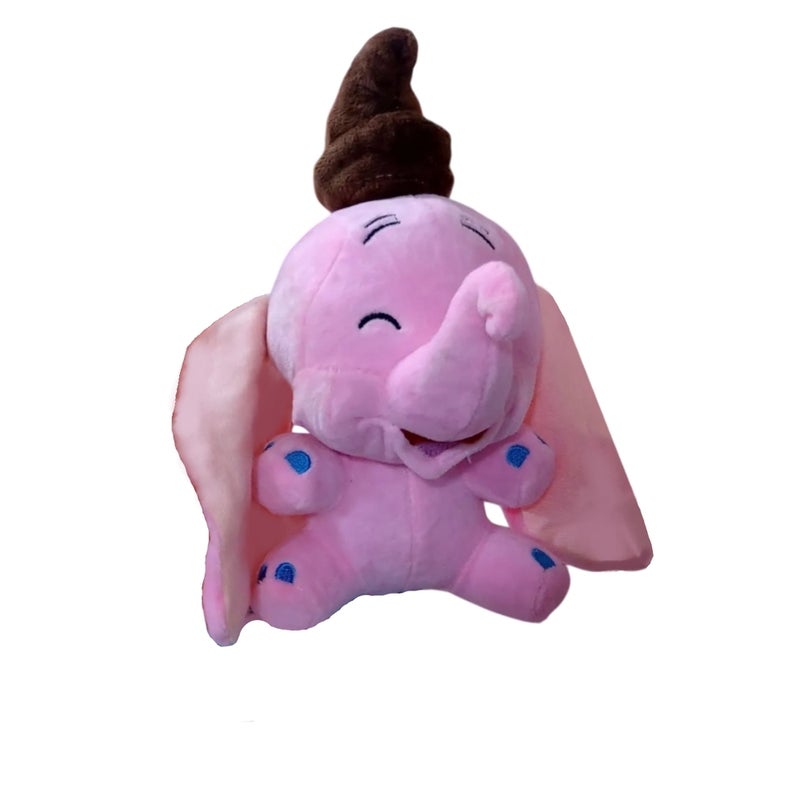 Dumbo Plush Doll Small Size - Pink - S
