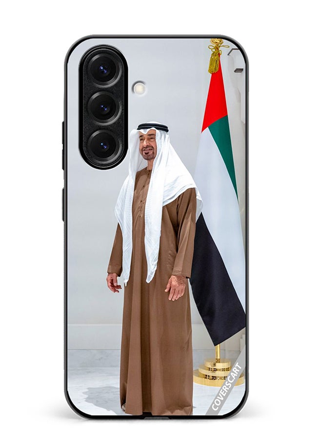 VR CREATIVE Protective Case Cover For Samsung Galaxy S25 Sheikh Mohamed Bin Zayed Al Nahyan Design Multicolour