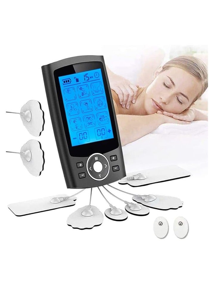 general DMG TECH Tens Unit Muscle Stimulator for Back Pain Relief, 36 Modes Digital Electric Full Body Massager, Pulse Stimulator Pad, Muscle Stimulator Pain Fatigue Relief for Unisex Use - Image 1