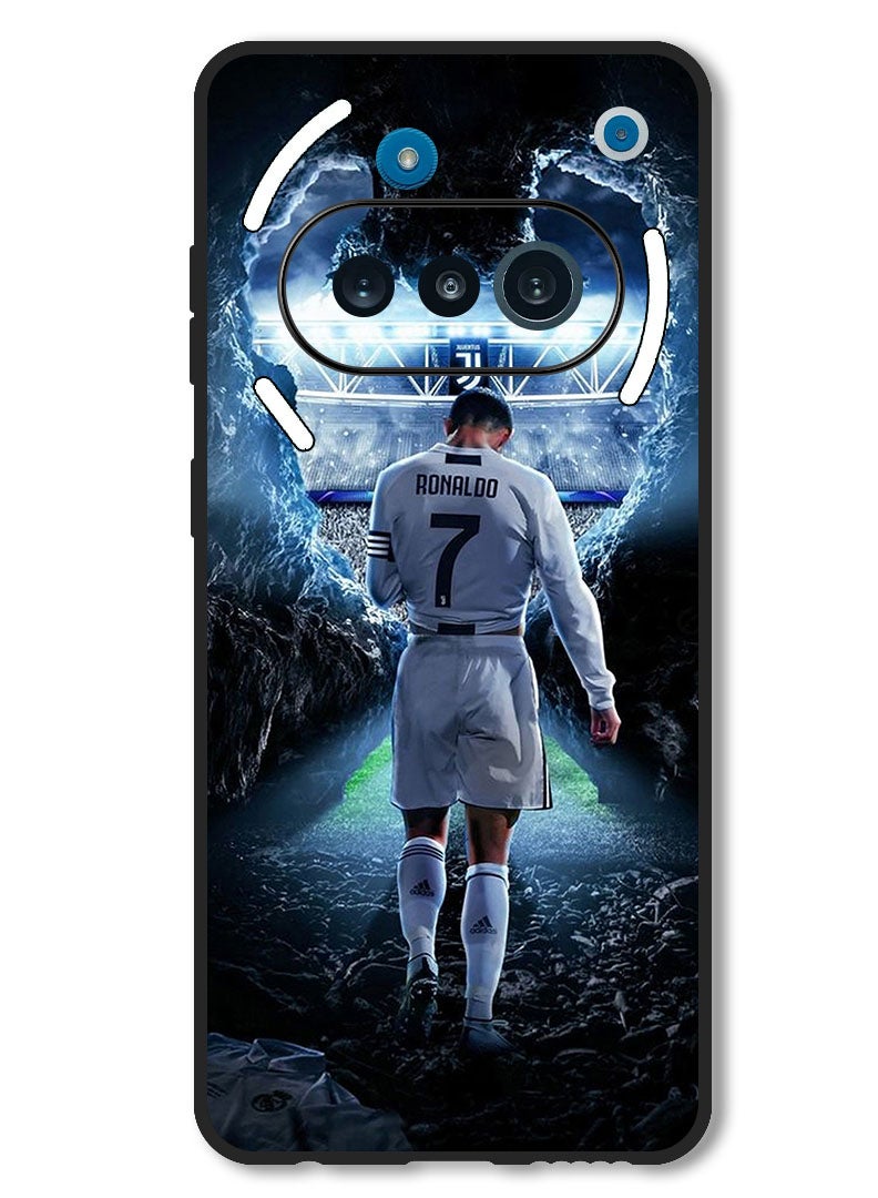 Theodor Case Compatible with Nothing Phone 3a Protection Shockproof Bumper Cover Ronaldo (3) - Image 1