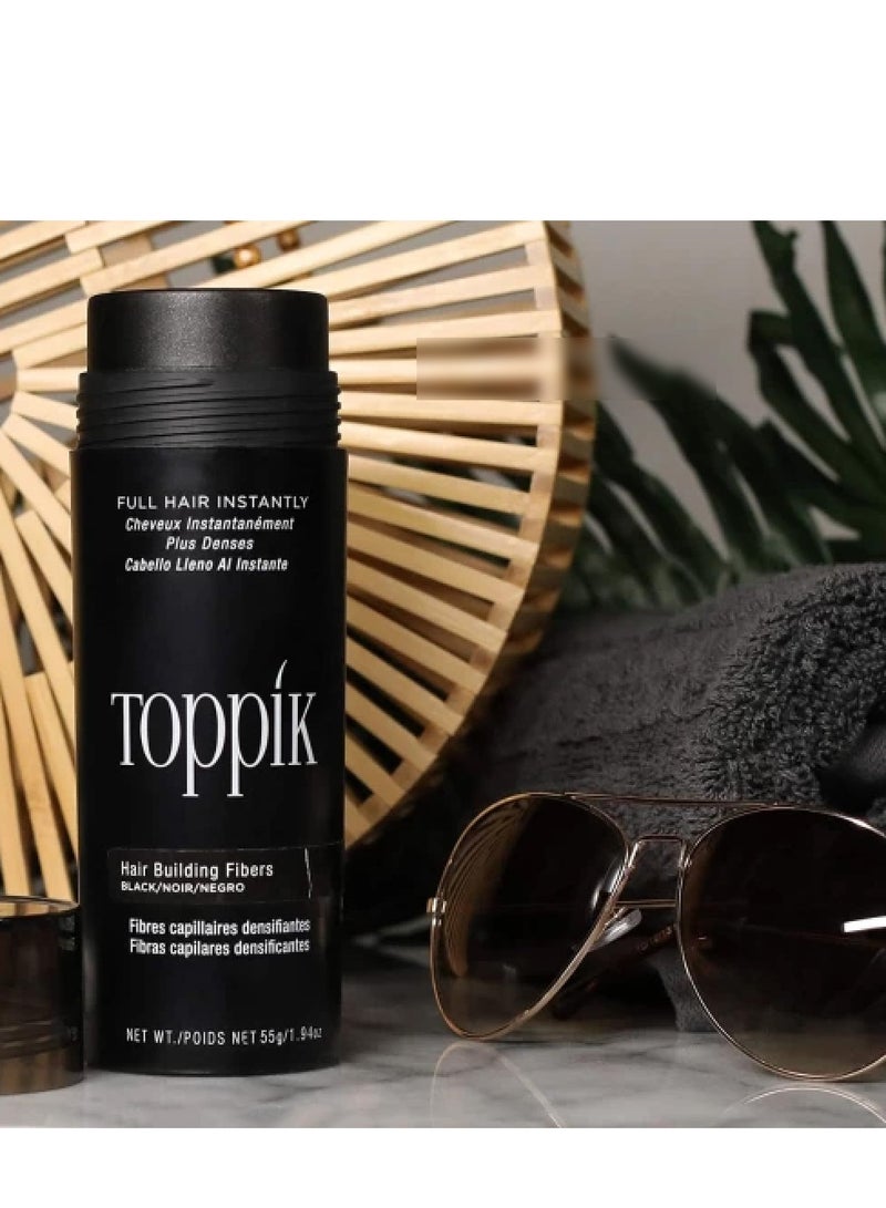 توبيك ألياف بناء الشعر بني غامق 27.5 جرام امريكي الاصلي - Image 3