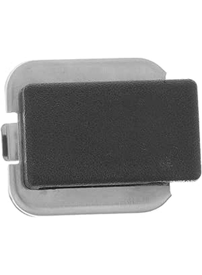 Black Microphone Clip Holder Portable Lightweight for Outdoor Events Communication - Image 1