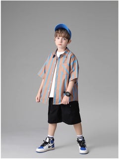شوارتز New boys' fashionable short sleeved shirt  - Image 2