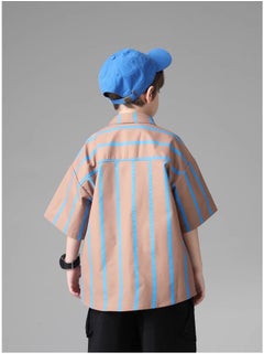 شوارتز New boys' fashionable short sleeved shirt  - Image 4