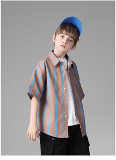 شوارتز New boys' fashionable short sleeved shirt  - Image 3