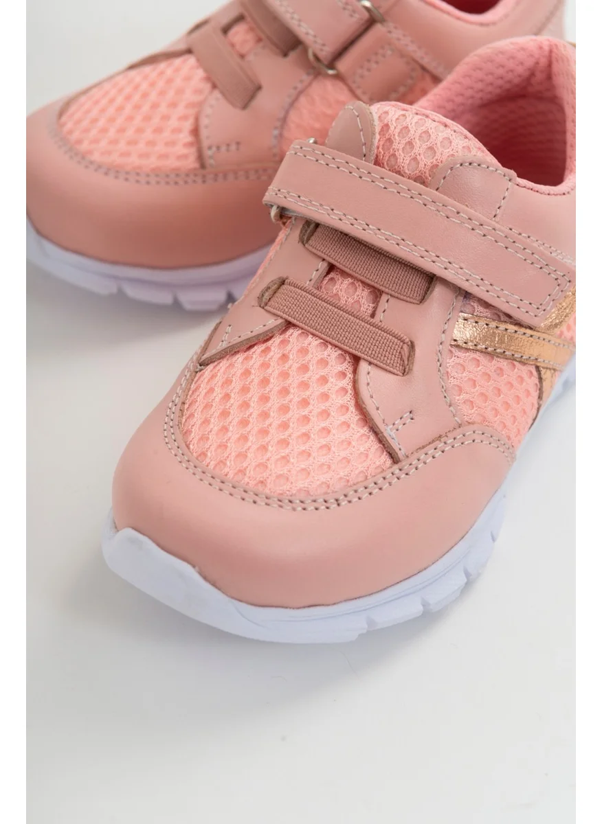Mnpc Unisex Children's Powder Leather Orthopedic Supported Sports Shoes
