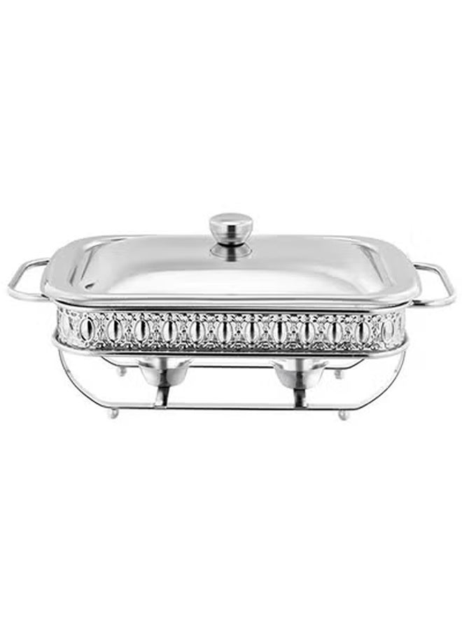Rectangle Glass Buffet Stove Food Warming Container - Image 1