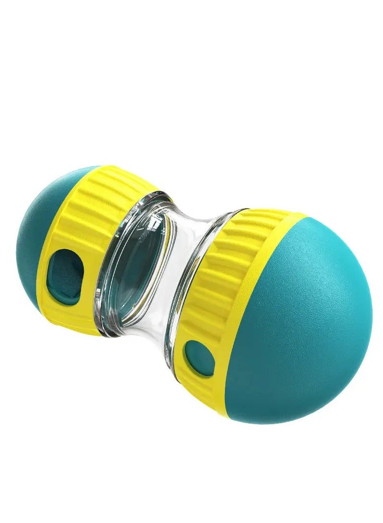 ألعاب تفاعلية وحركية للحيوانات الأليفة - موزع طعام بطيء جديد للكلاب - كرة سوبر لتسرب طعام الكلاب - Image 2