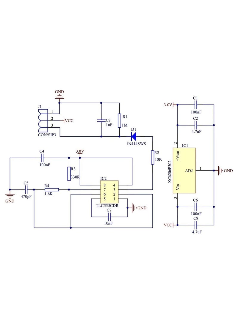 SOLDOUT Capacitive Soil Moisture Sensor Corrosion Resistant Compatible Arduino Moisture Detection Garden Watering DIY - Image 4