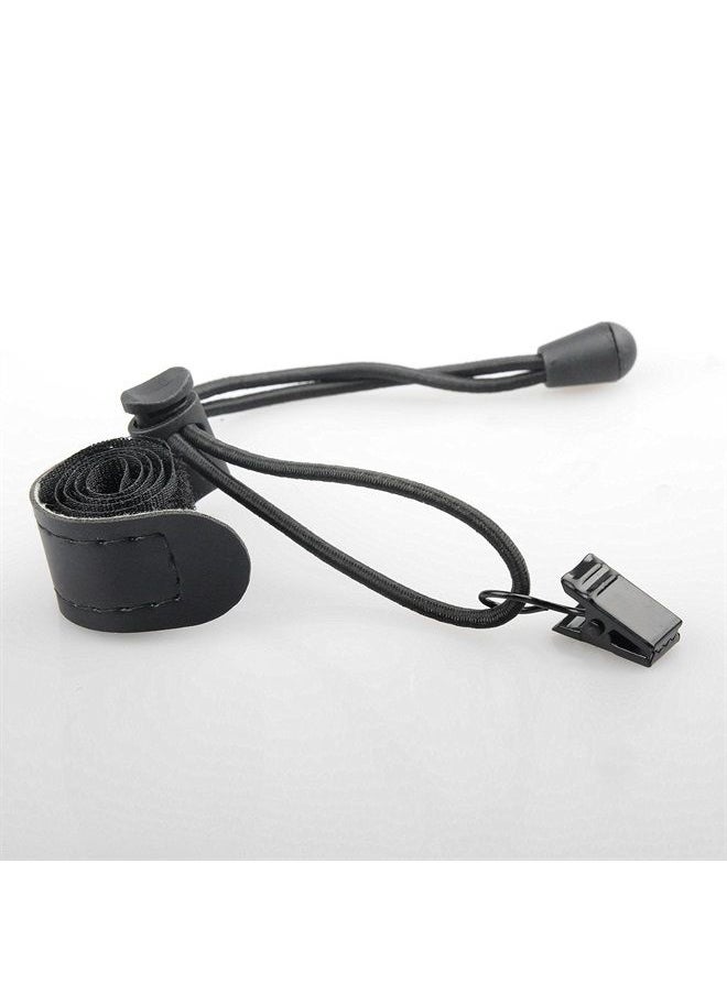 SLOW DOLPHIN Backdrop Background Muslin String Clips Holder Multifunctional for Photo Video Photography Studio 12 Pack, Black  - Image 1