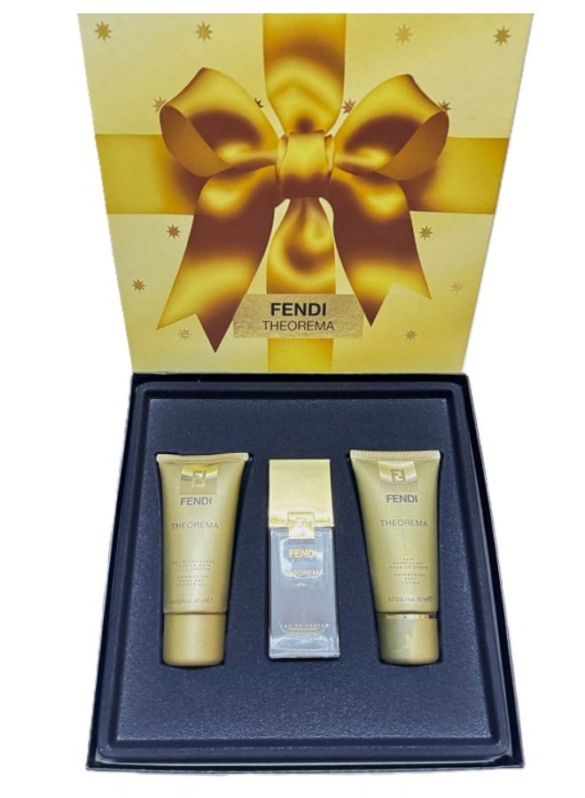 فيندي ثيورما من فيندي طقم هدية أو دو بارفان 30 مل + لوشن للجسم 50 مل + جل استحمام 50 مل - Image 1