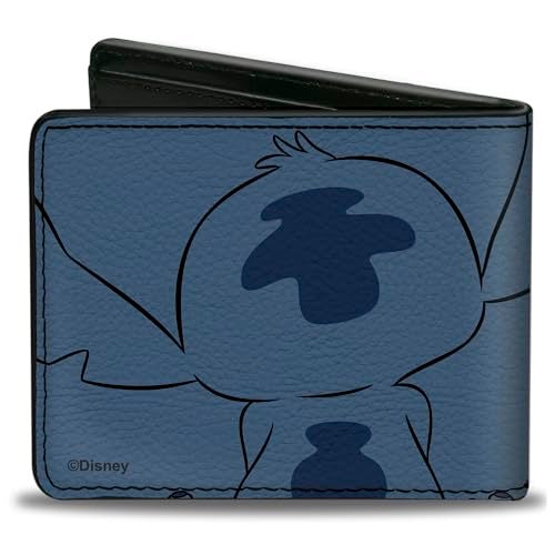 Buckle Down Buckle-Down Men's Bifold Wallet Lilo & Stitch, 4.0" x 3.5",WBF-PU-DYAXV - Image 2