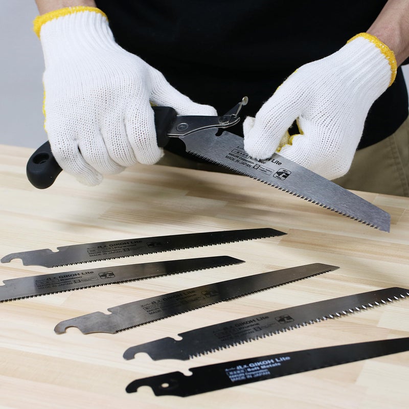 KAKURI Japanese Hand Saw [PVC Pipe, Plastic] 8-1/4" Japanese Pull Saw with Blade Cover, Made in JAPAN - Image 5