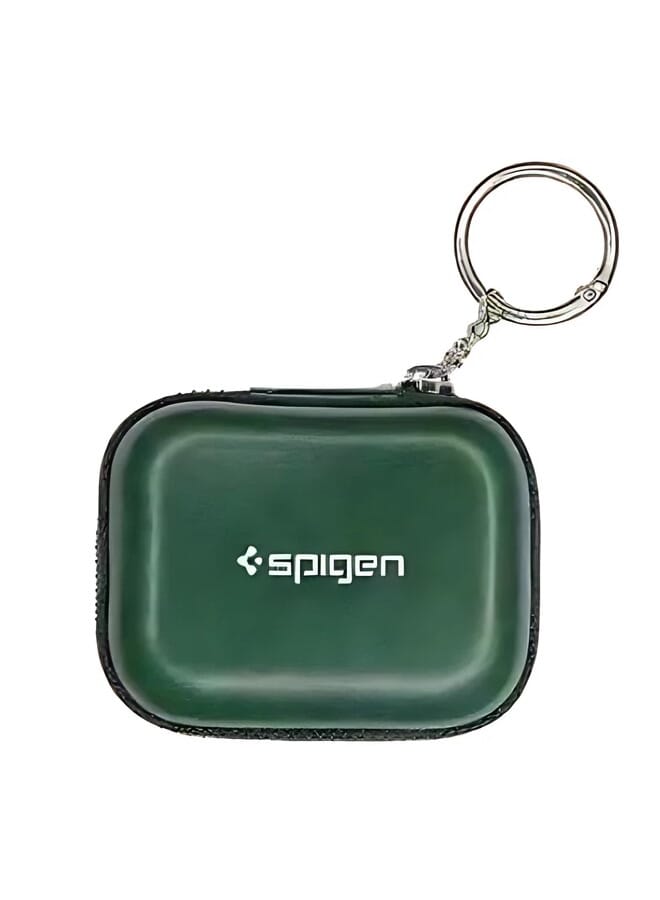 Spigen Universel Leather Case Cover For AirPods Pro Green - Image 1