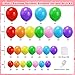 YMSZ Rainbow Colorful Balloons Arch Kit 136pcs Red Blue Green Yellow Party Balloons with Different Size for Birthday Baby Shower Anniversary Party Decorations - Image 4