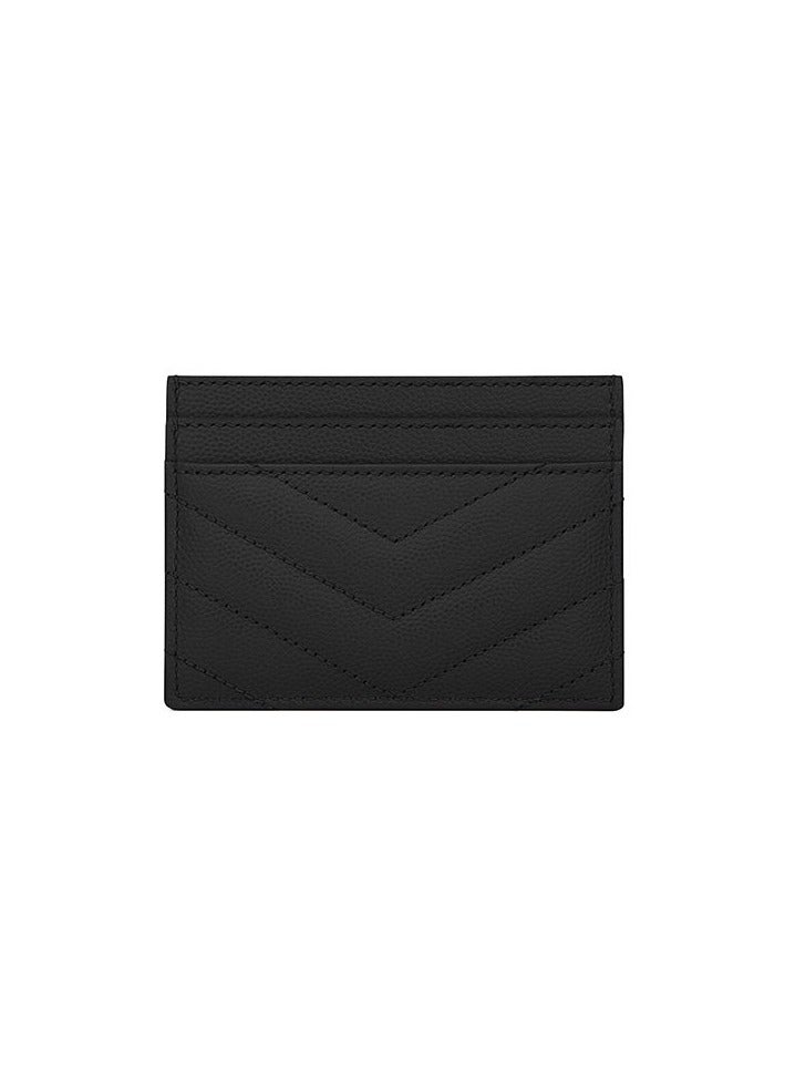 Yves Saint Laurent SAINT LAURENT Logo Leather Card Holder 10.5*7.5*0.5  - Image 3