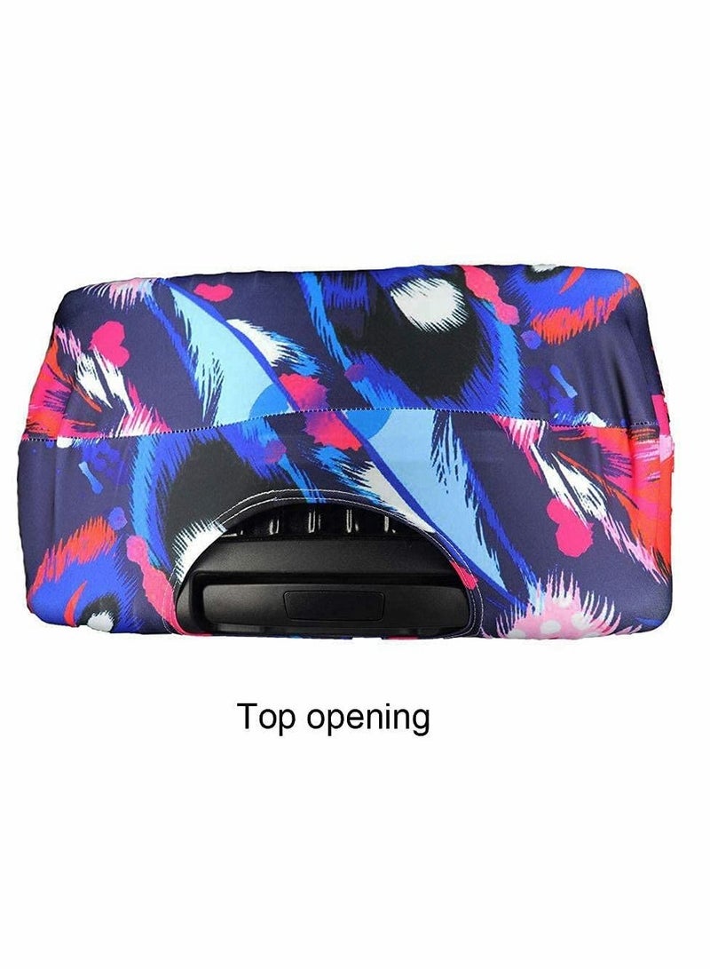 Excefore Luggage Cover, Washable Suitcase Protector Anti-scratch Suitcase Cover Fits 26-28 Inch (L) - Image 4