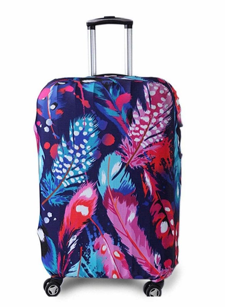 Excefore Luggage Cover, Washable Suitcase Protector Anti-scratch Suitcase Cover Fits 26-28 Inch (L) - Image 1