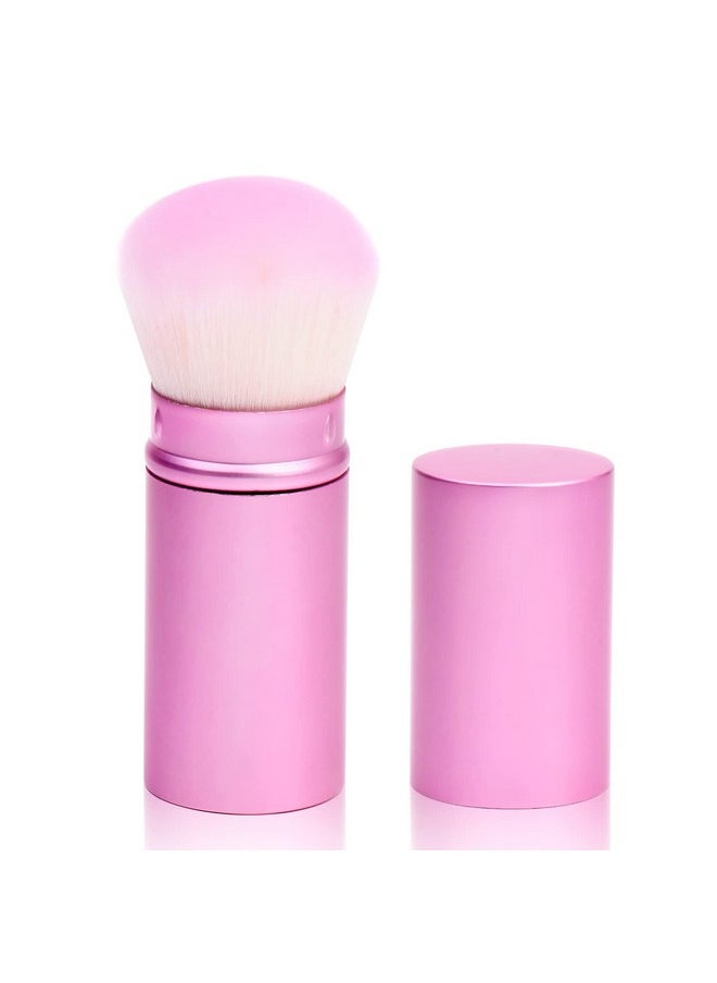 UNIMEIX Foundation Brush For Liquid Makeup Sunscreen Applicator For Kids Retractable Kabuki Foundation Brush For Liquid Makeup Bronzer Cream Or Powder  - Image 1