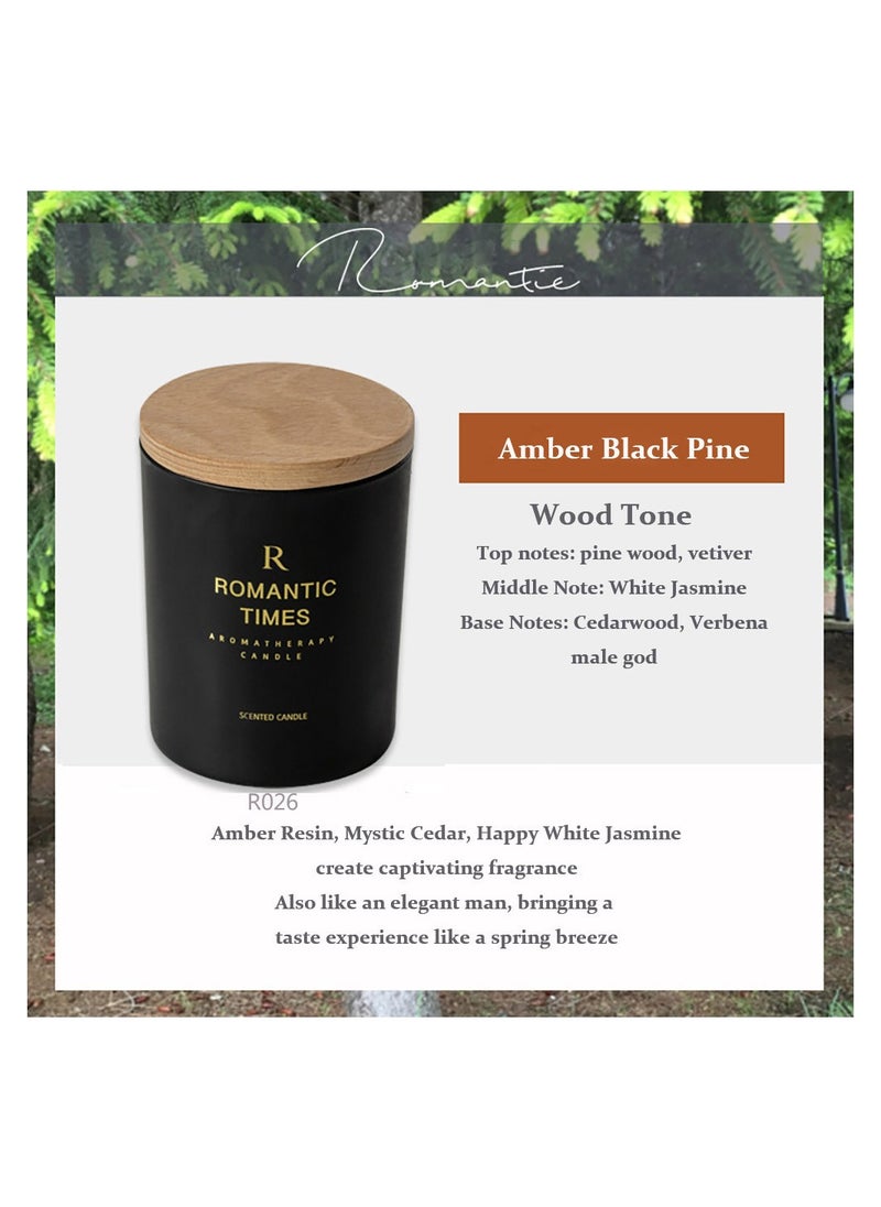 ROMANTIC TIMES Essential Oil Scented Candle Household Soy Wax Scented Mosquito Repellent Gift Scented Candle  - Image 1