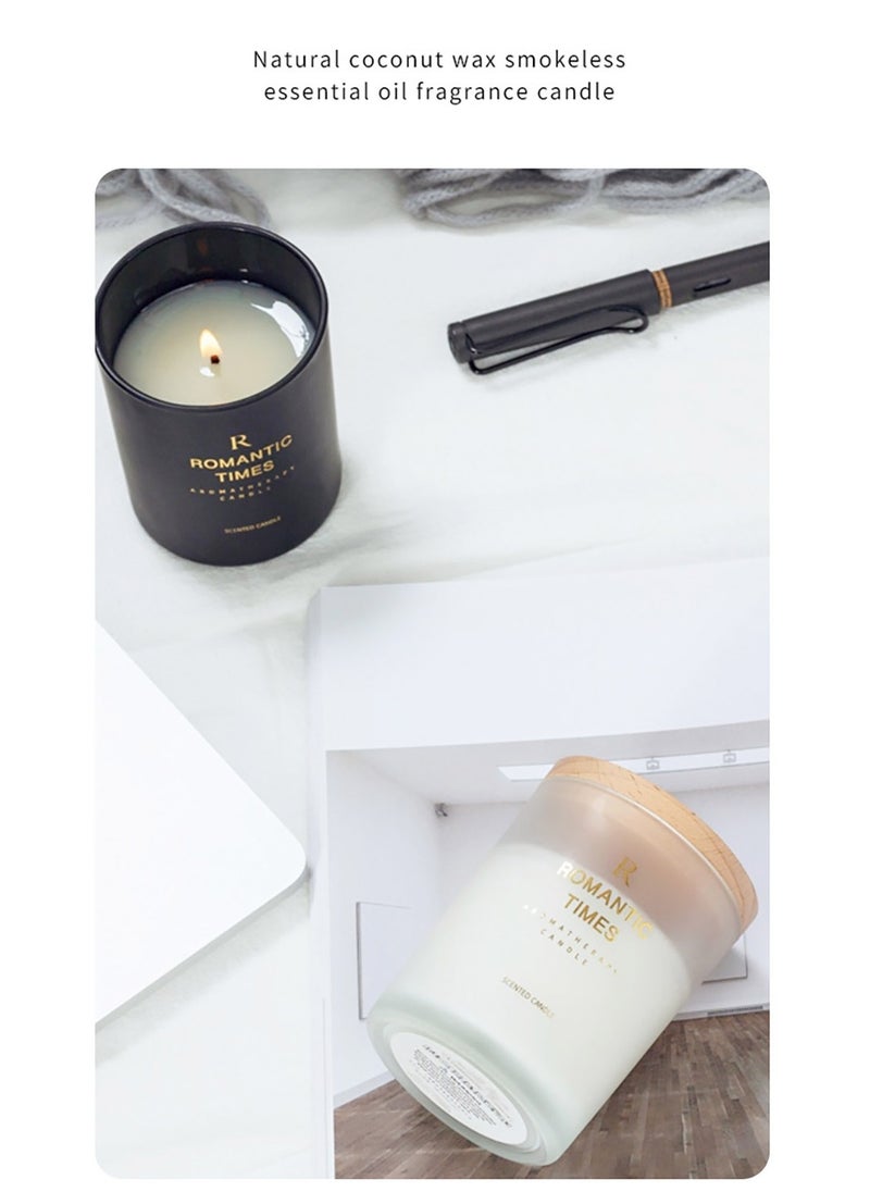 ROMANTIC TIMES Essential Oil Scented Candle Household Soy Wax Scented Mosquito Repellent Gift Scented Candle  - Image 3