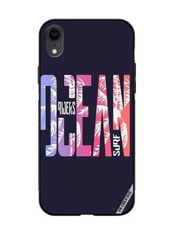 Protective Case Cover For Apple iPhone XR Ocean Design Multicolour
