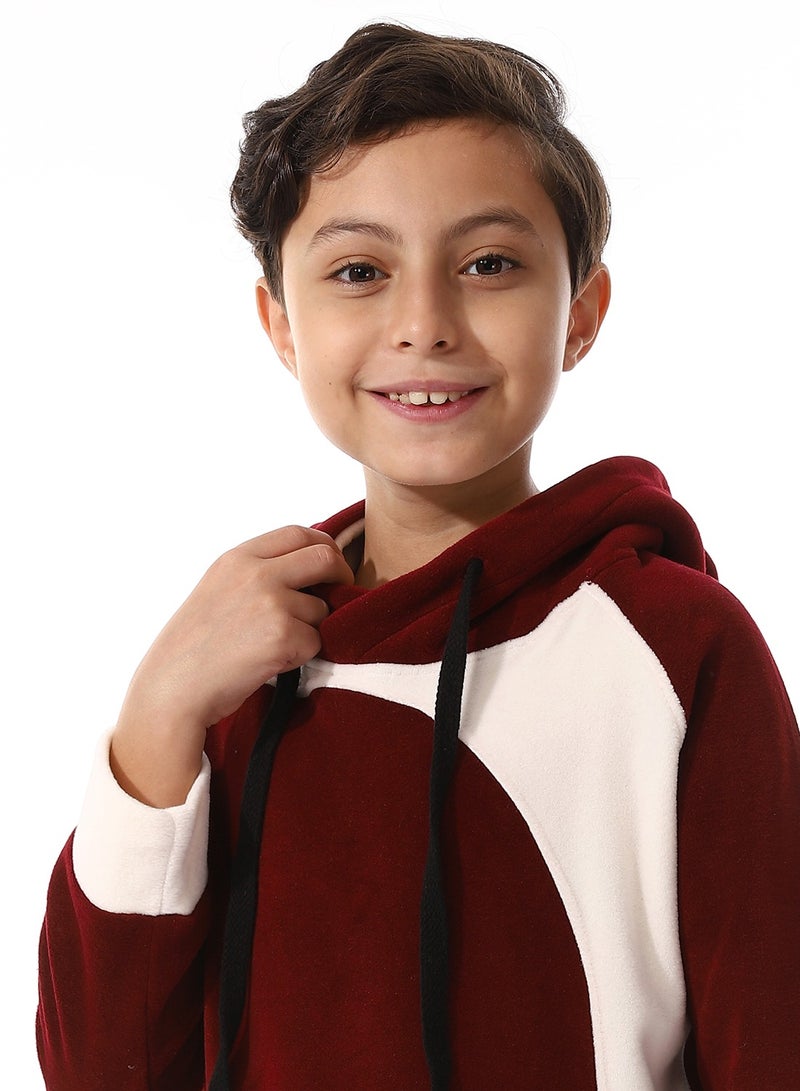 سيزار هودي أولادي مقفول مزود بغطاء للرأس - Image 3