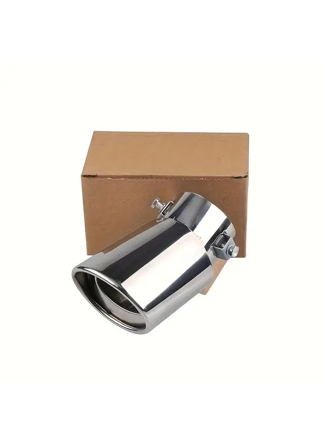 Stainless Steel Curved Exhaust Pipe Modified Tailpipe Liner Durable For Car Exhaust System - Image 2