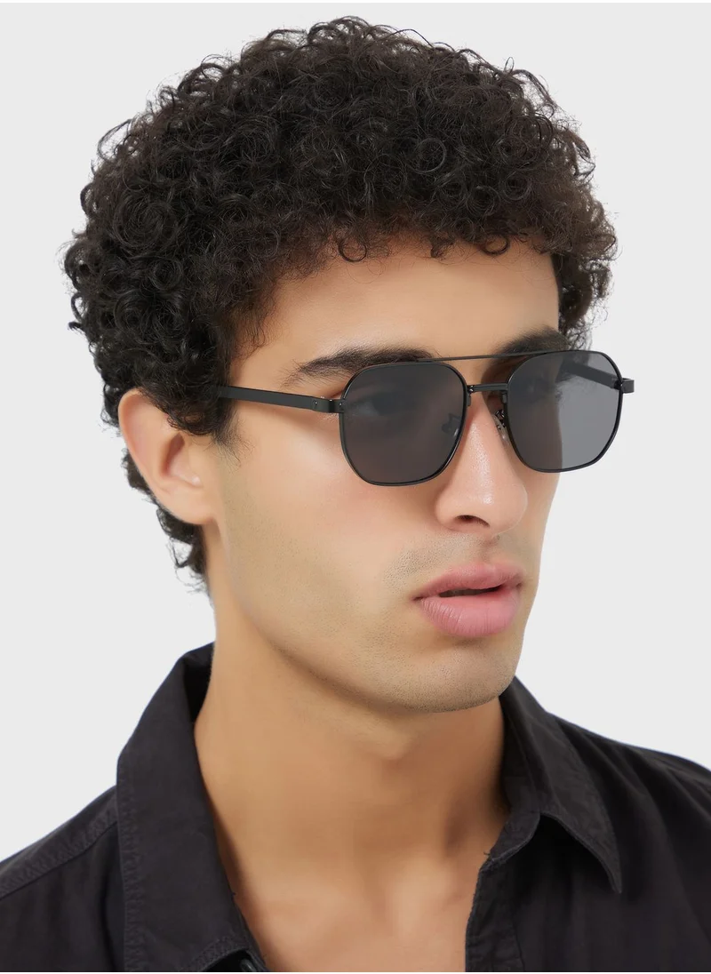 سفنتي فايف Square Aviator Sunglasses