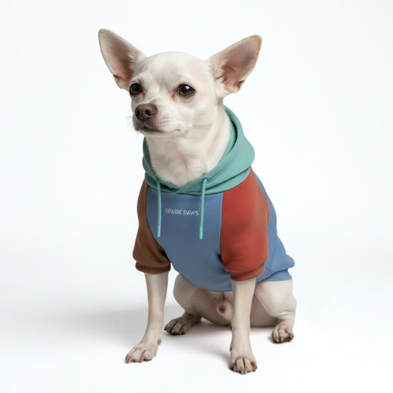 Spark Paws Dog Hoodie Premium Dog Sweater for Small Medium and Large Dogs Warm Outfits for French Bulldogs Pitbull Puppy Winter Jacket Alternative Alpine M - Image 2