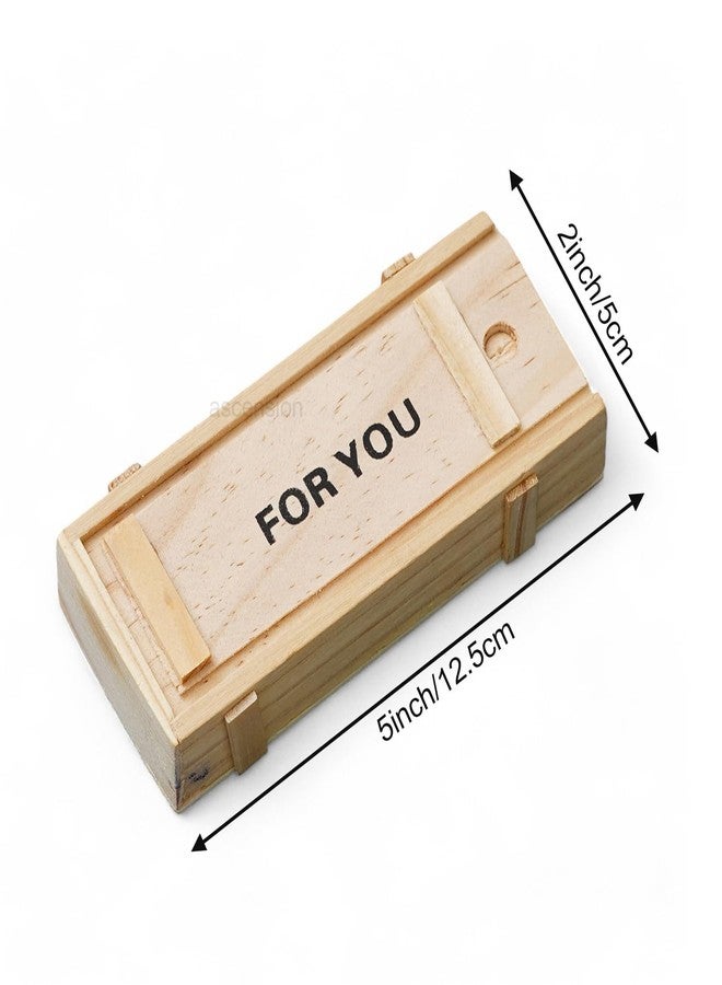 ascension 7 Small Love Secret Message Wish Bottle In A Wooden Box Valentine Day Gift's For Girlfriend Boyfriend Husband & Wife Girls Boys Message Pill Gift Set Romantic Gift Pack - Image 2