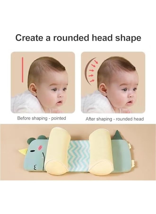 Gonice Baby Head Shaping Pillow, Newborn Pillow to Prevent Flat Head, Baby Head Pillow,Flat Head Baby Pillow, Baby Sleeping Pillow, Baby Pillows for Sleeping for 0-3 Years (Rabbit)  - Image 4