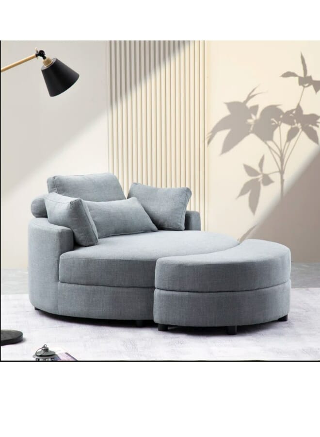 Royal Sable Wave Accent Chair 80*80*120 cm